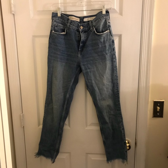 Raw Hem Anthropologie Jeans - Picture 3 of 3